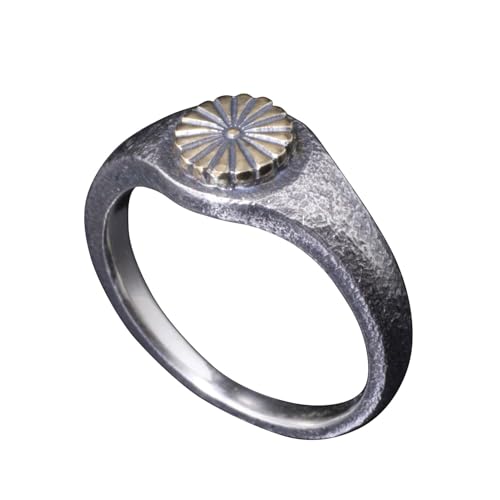 Amazon.co.jp: 龍頭: 菊紋印台リング